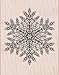 Hero Arts Rubber Stamps S5605 Dazzling Snowflake Woodblock Stamp