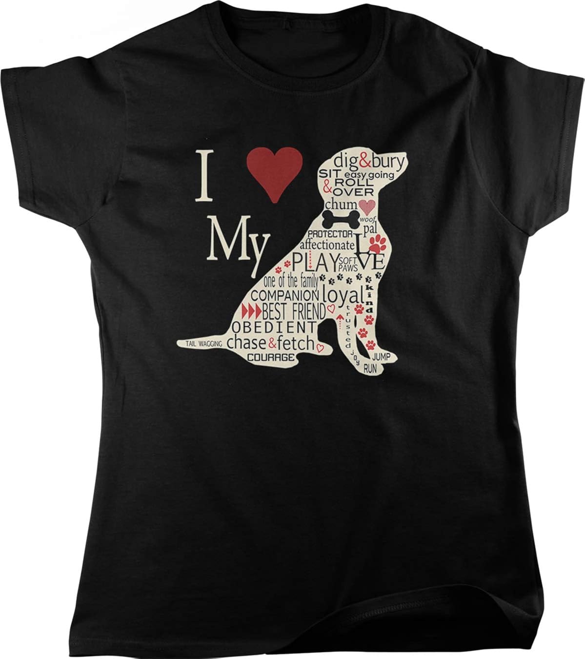 i love my dog t shirt