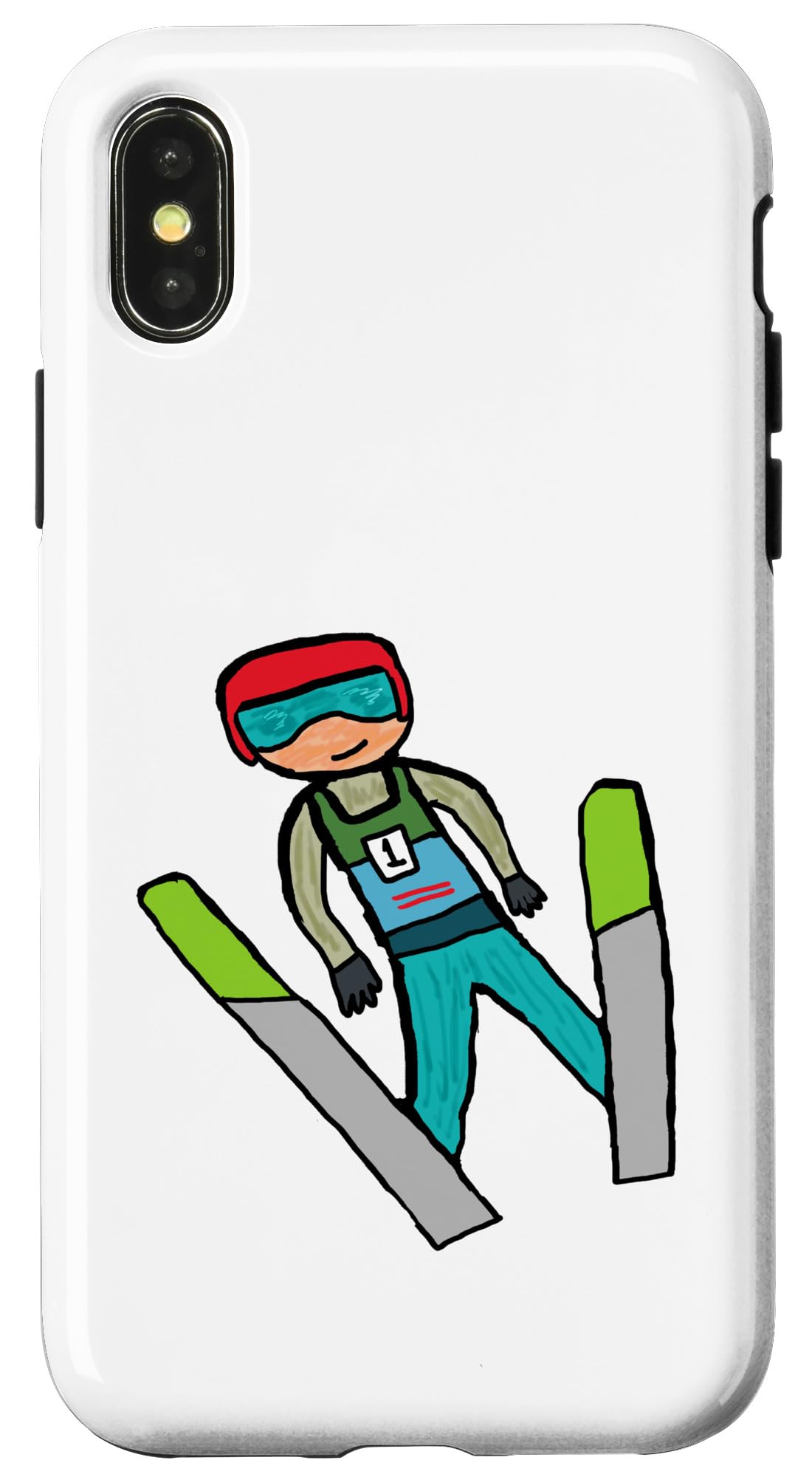 iPhone X/XS Ski Jumping Case