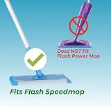 Zeltauto Reusable Mop Pads for Flash Speed Mop 4 Pack Microfibre view 7