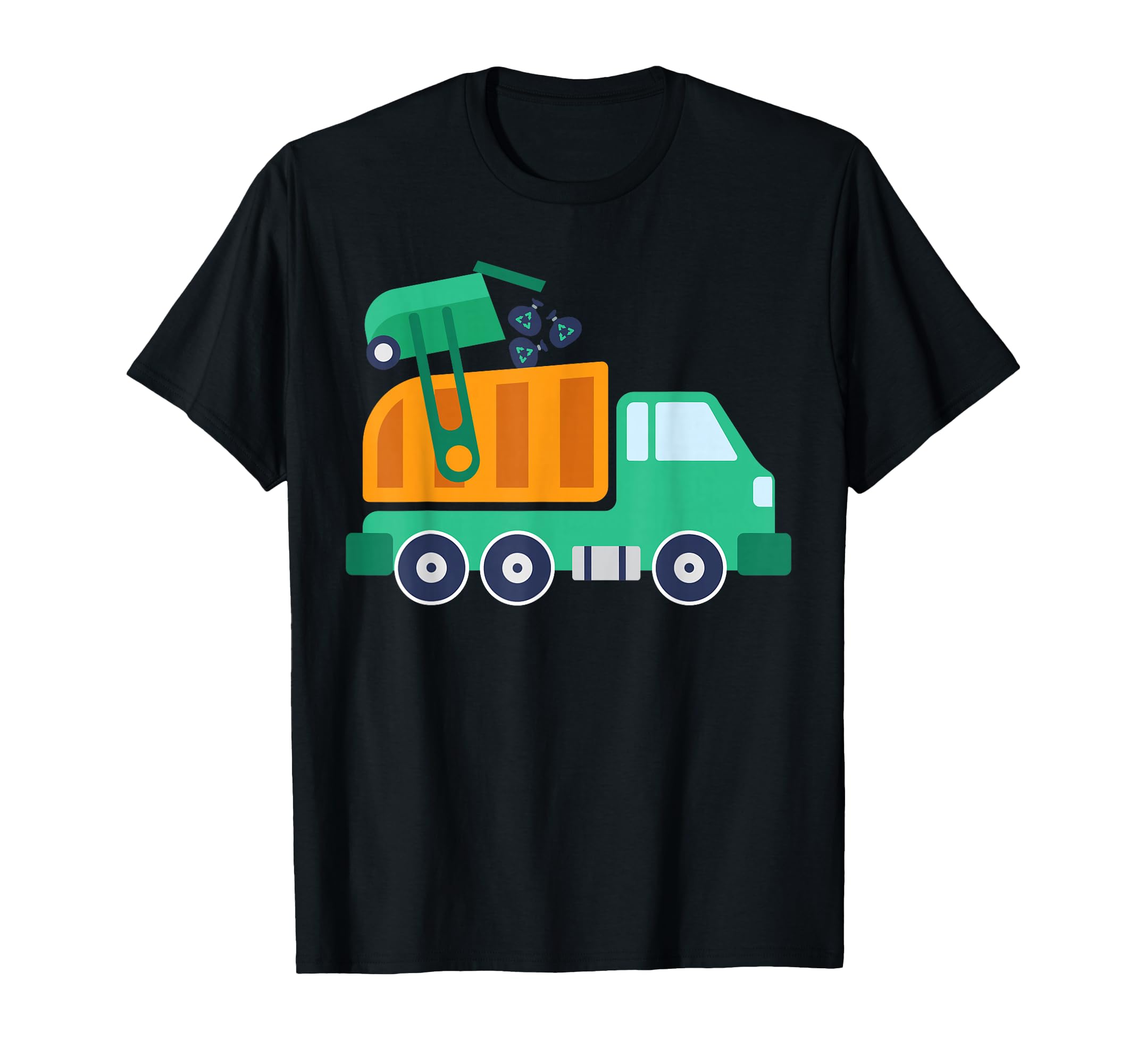 View 1 of * baby blue *
Garbage Truck Waste Recycle Trash Collector Earth Day T-Shirt size 4T
