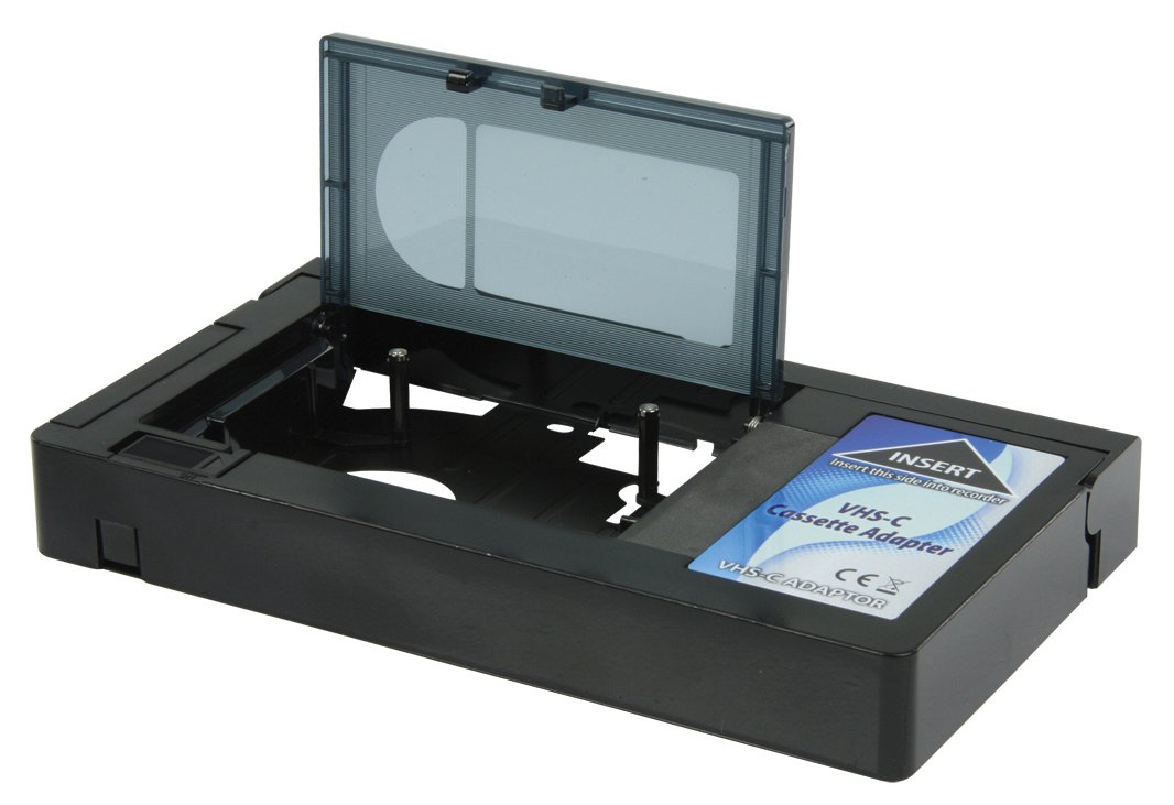 HQ VHSC Video Cassette Adaptor NOT COMPATIBLE WITH 8mm/MiniDV/Hi8