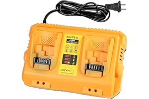 COOMYXIN DCB102 Replacement for Dewalt Battery Charger Station Comaptible with Dewalt 12V/20V Battery Charger