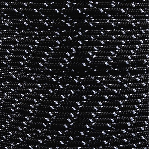 PARACORD PLANET 10, 25, 50, and 100 Foot Hanks of 425 Paracord (3mm) - Made of 100% Nylon for Tactical, Crafting, Survival, General Use, and Much More (Starry Night, 100 Feet) — image 1