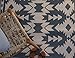 Fab Habitat Outdoor Rug - Waterproof, Fade Resistant, Crease-Free - Premium Recycled Plastic - Southwestern Aztec - Porch, Deck, Balcony, Mudroom, Laundry Room, Patio - Miramar - Gray - 3 x 5 ft