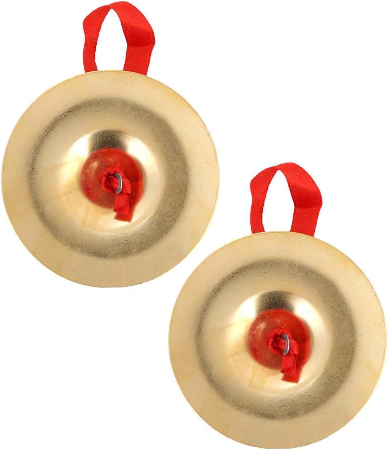 Musical Instrument 2pcs Finger Cymbals For Beginner(SC20 gold) Amazon