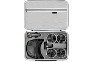 Carrying Case for DJI Avata 360 Accessories, Waterproof PU Hard Travel Storage Case for Avata 360 Drone, Goggles N3, RC Motio