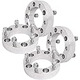 WHEELTECH 4pcs Wheel Spacers 1.5 Inch 5x5.5 to 5x5.5 with 1/2" Studs fit for 1994-2001 for Ram 1500 1996-2001 for Ram 1500 Van 1976-1993 for Ramcharger