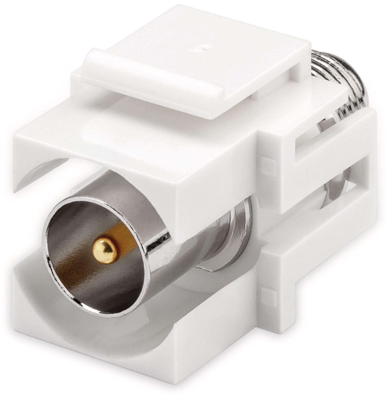 Goobay 79938 Keystone Module SAT/Antenna, Flush Mount, 18.9mm Width