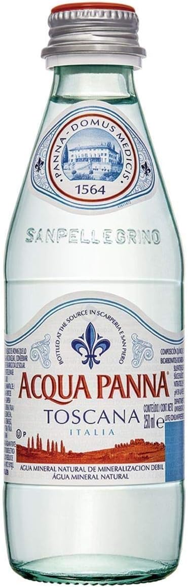 Acqua Panna Still Natural Mineral Water Glass Bottles 6x250 Ml Pack Of 2 Amazon Co Uk Health Personal Care