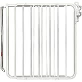 Cardinal Gates MG15 Auto-Lock Baby &amp; Pet Gate, 26.5-40.5 in, White | Aluminum stair gate for babies and pets with patented auto-lock latch, one-hand operation, two-way swing, and angle mounting.