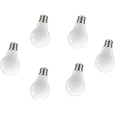 Satco (6 Pack Dimmable Led Filament Lamps, S12427, High Lumens, 11 Watt, A19; Soft White; Medium Base; 3000K; 90 CRI; 120 Vol
