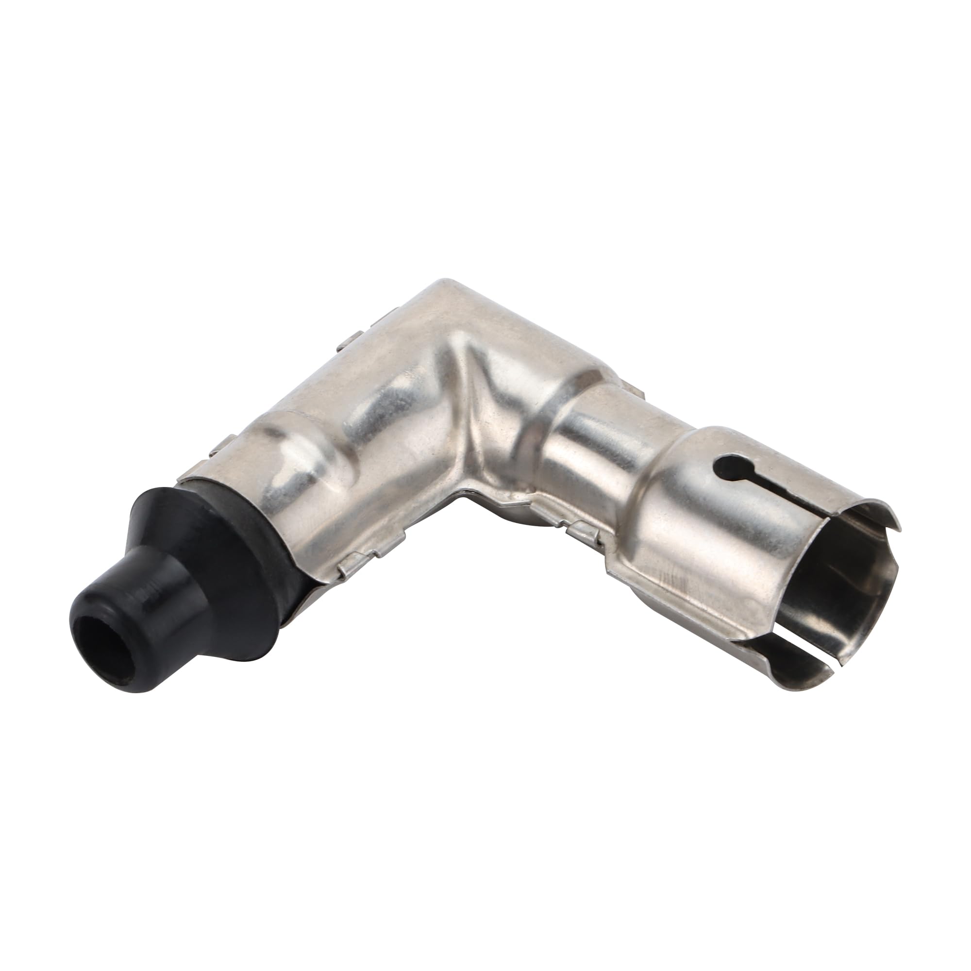 GOOFIT 90 Degree Metal Spark Plug Cap with Shield Replacement for 10mm Thread Spark Plugs GY6 50cc-150cc ATV Go Kart Dirt Bike Pit Bike Off Road 4 Wheeler Scooters