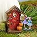 LA JOLIE MUSE Miniature Fairy Garden Figurines - 4 Inch Hand Painted Resin Fairy Sisters Figurines for Indoor & Outdoor Holiday Ornaments Gifts for Mom Girls Kids Adults