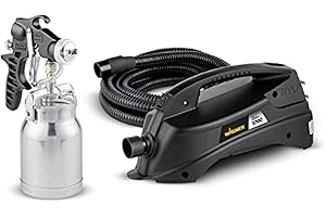 Wagner Spraytech 2443205 Earlex 5700 Stationary HVLP Paint Sprayer for Woodworking and Furniture Refinishing, Fine Finishing with Oil & Water Based Materials, Adjustable Settings