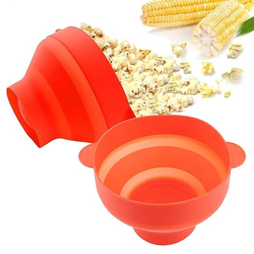 Tazón de palomitas de maíz Jeffergarden Mango redondo Cubo ...