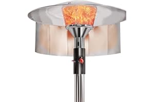 MCVOMV 5 Pcs Patio Heater Reflector Shield Outdoor Patio Heater Shield Reflector for Extra Heat Reflecting