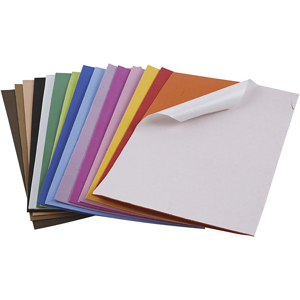 Creativ 79026 EVA Foam Sheets, A4 21x30 cm, thickness 2 cm, Self-adhesive, 30asstd sheets, other - Image 3