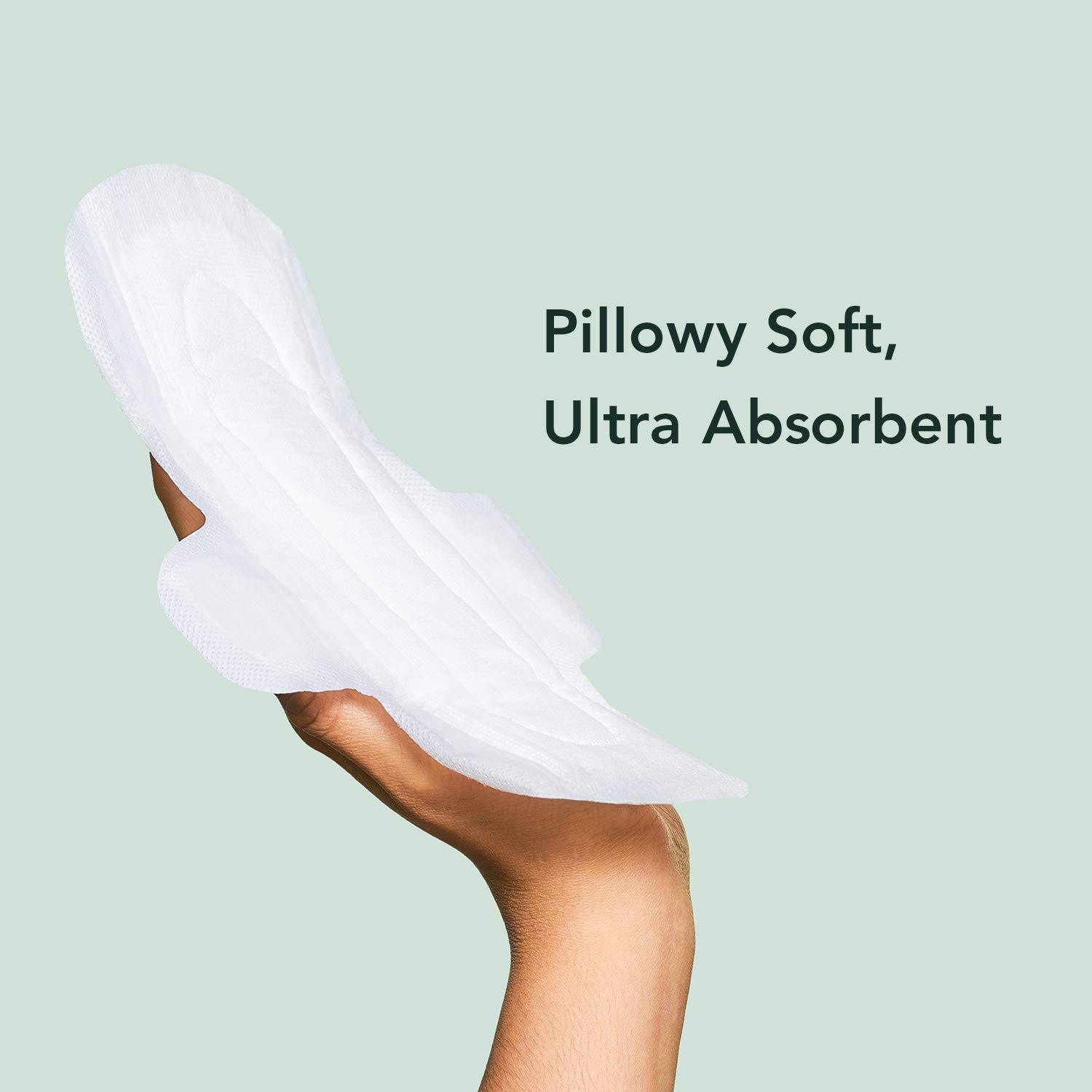 Rael Certified Organic Cotton Menstrual Regular Pads, Ultra Thin