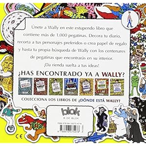 Donde esta Wally? El libro de pegatinas! (Spanish Edition)