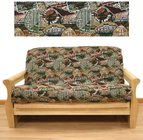 Amazon Com Slipcovershop Travel Futon Cover Full 5pc Pillow Set 621 Furniture Decor