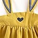 Autumn Winter Baby Princess Long Sleeve with Cute Rabbit Ears Heart Mock Two-piece Bebe Baby Girls Princess Dress
