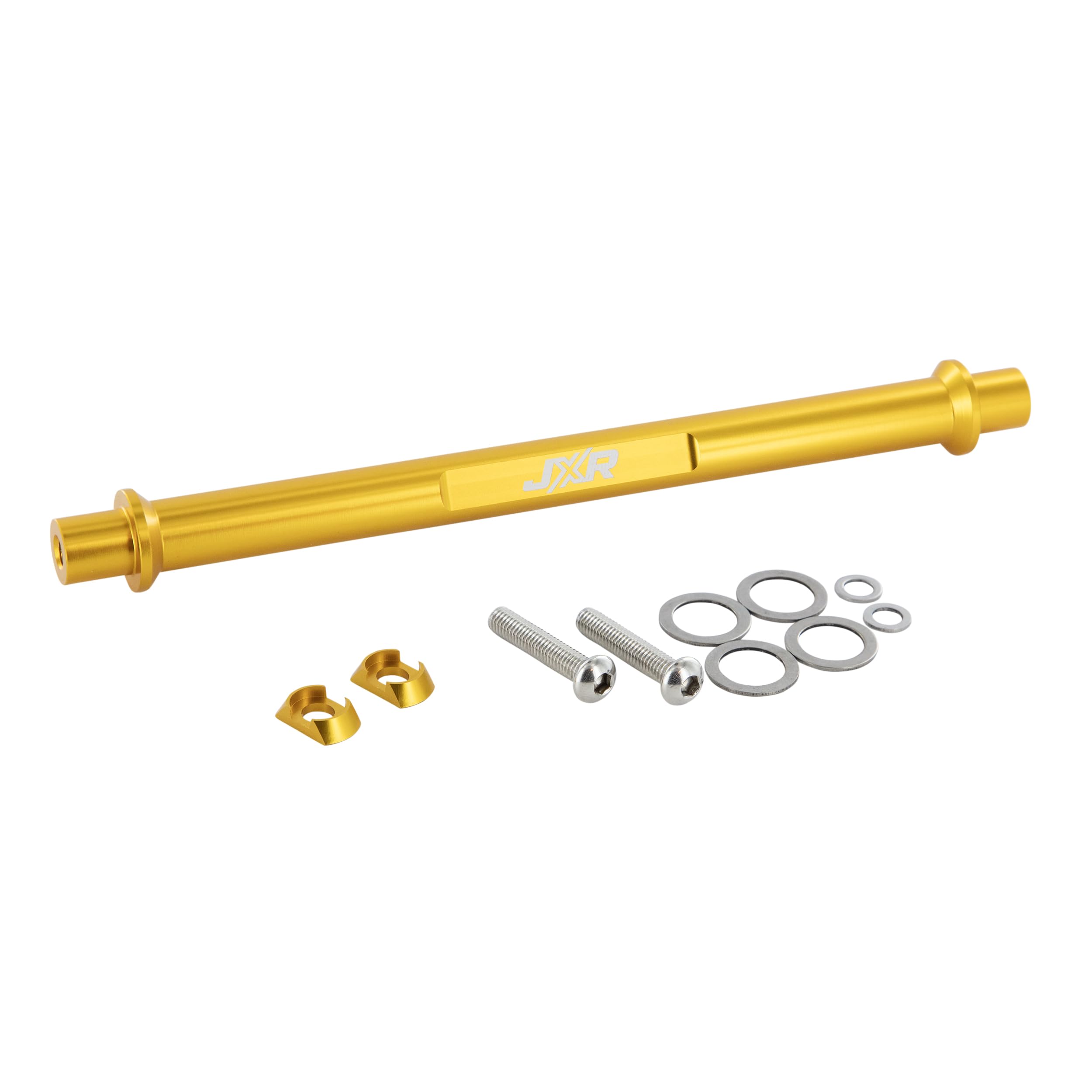 JXR Foot Peg Support Brace Bar Bracket footpegs for Surron Light Bee Sur Ron (Gold)