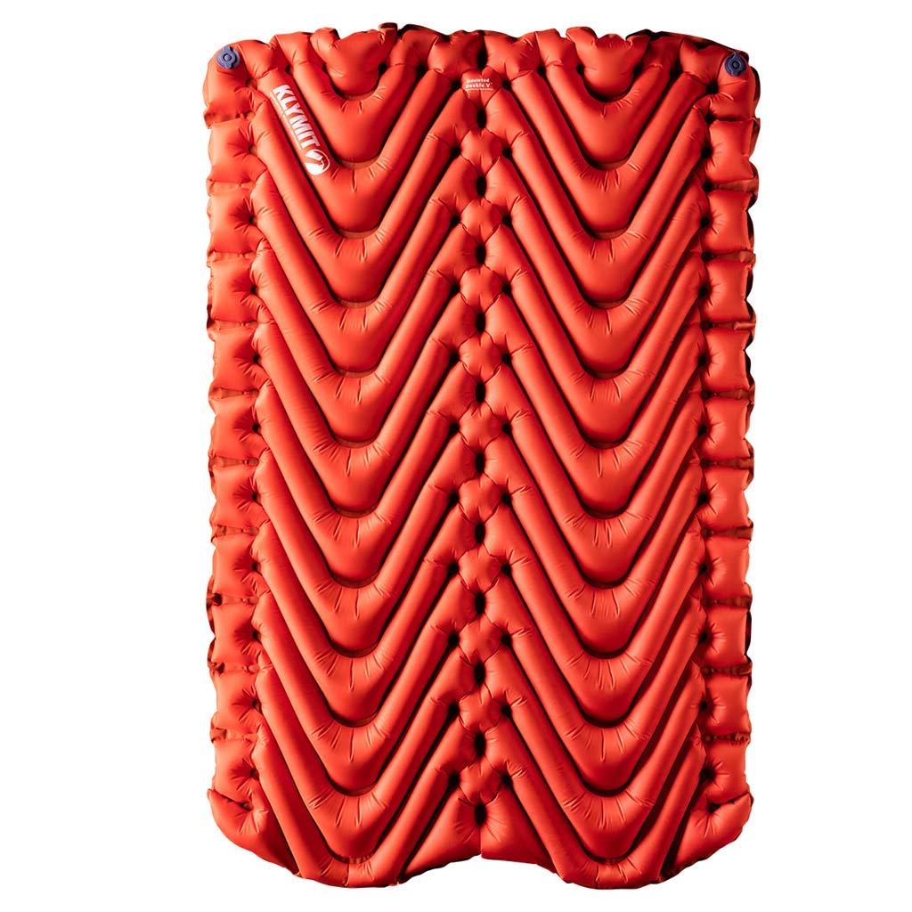 Klymit Insulated Double V - Two Person Camping Sleeping Pad, Mat, Air