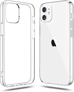 Shamo's Clear Case for iPhone 12 Mini Case Clear (2020), Shockproof Bumper Cover Soft TPU Silicone Transparent Anti-Scratch, HD Crystal Clear