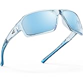 KastKing Chippewa Polarized Fishing Sunglasses, UV400 Protection Full Wrap Frame Sports Cycling Sunglasses, 1.0mm TAC Lenses