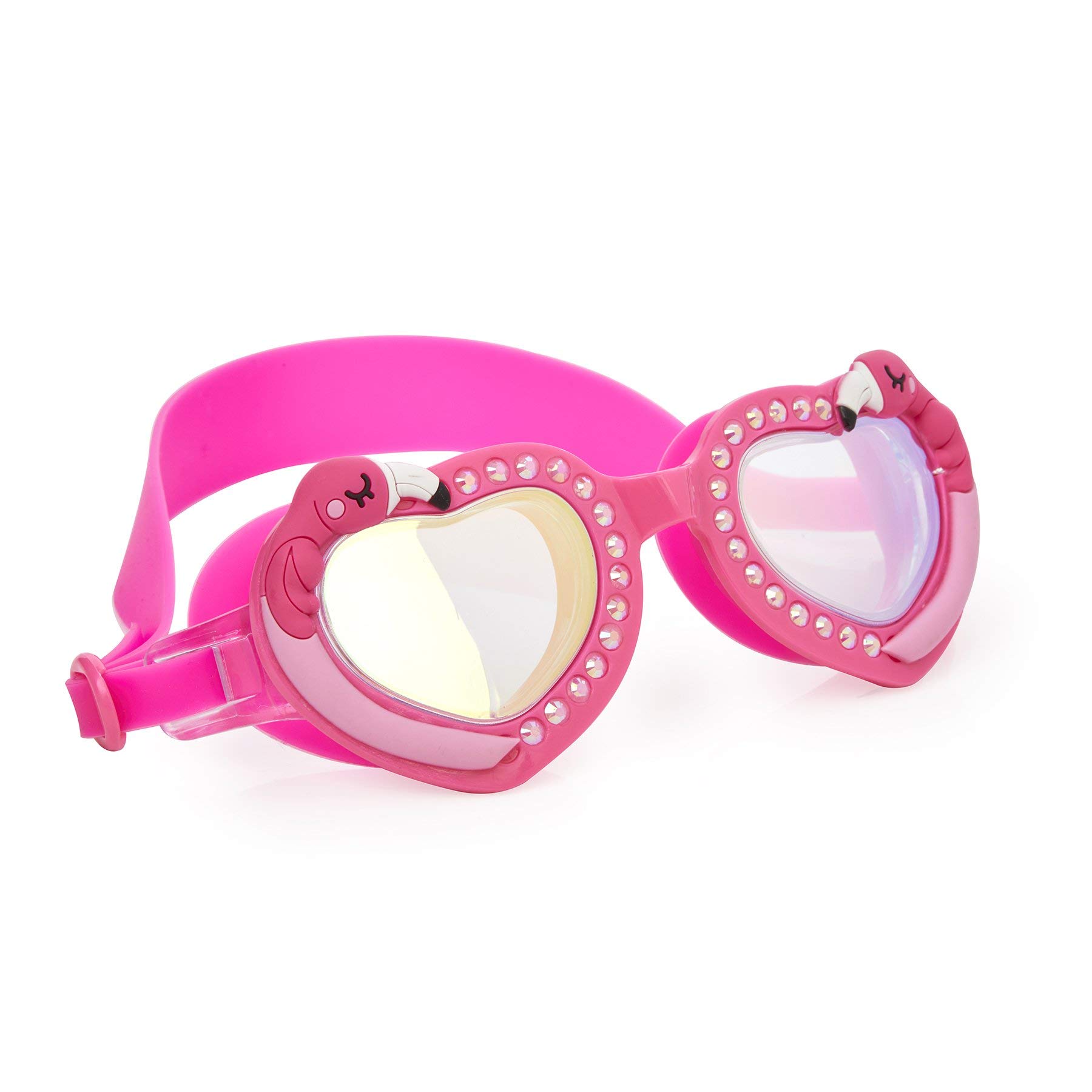 Bling2o Girls' Pink Flamingo Swimming Goggles with