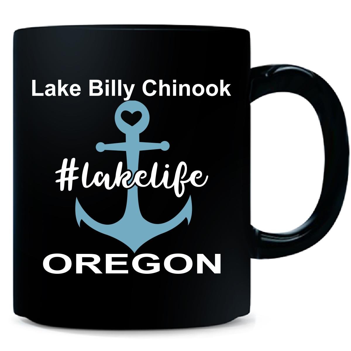 Amazon Com Lake Life Lake Billy Chinook Oregon Mug Kitchen