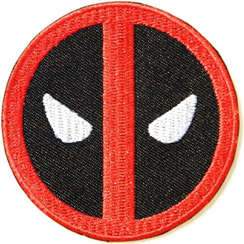 Deadpool Superhero Marvel Avengers Cartoon Comics Movie Patch Sew Iron on Embroidered Applique Collection DIY By PatchPrimum