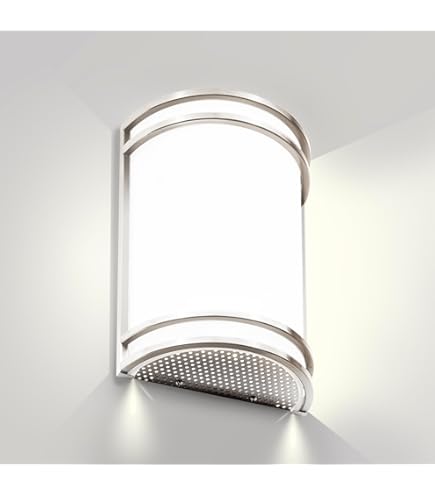 Z-LITE Applique murale Mersesse, 2 lumières, nickel brossé 6007-2S-BN