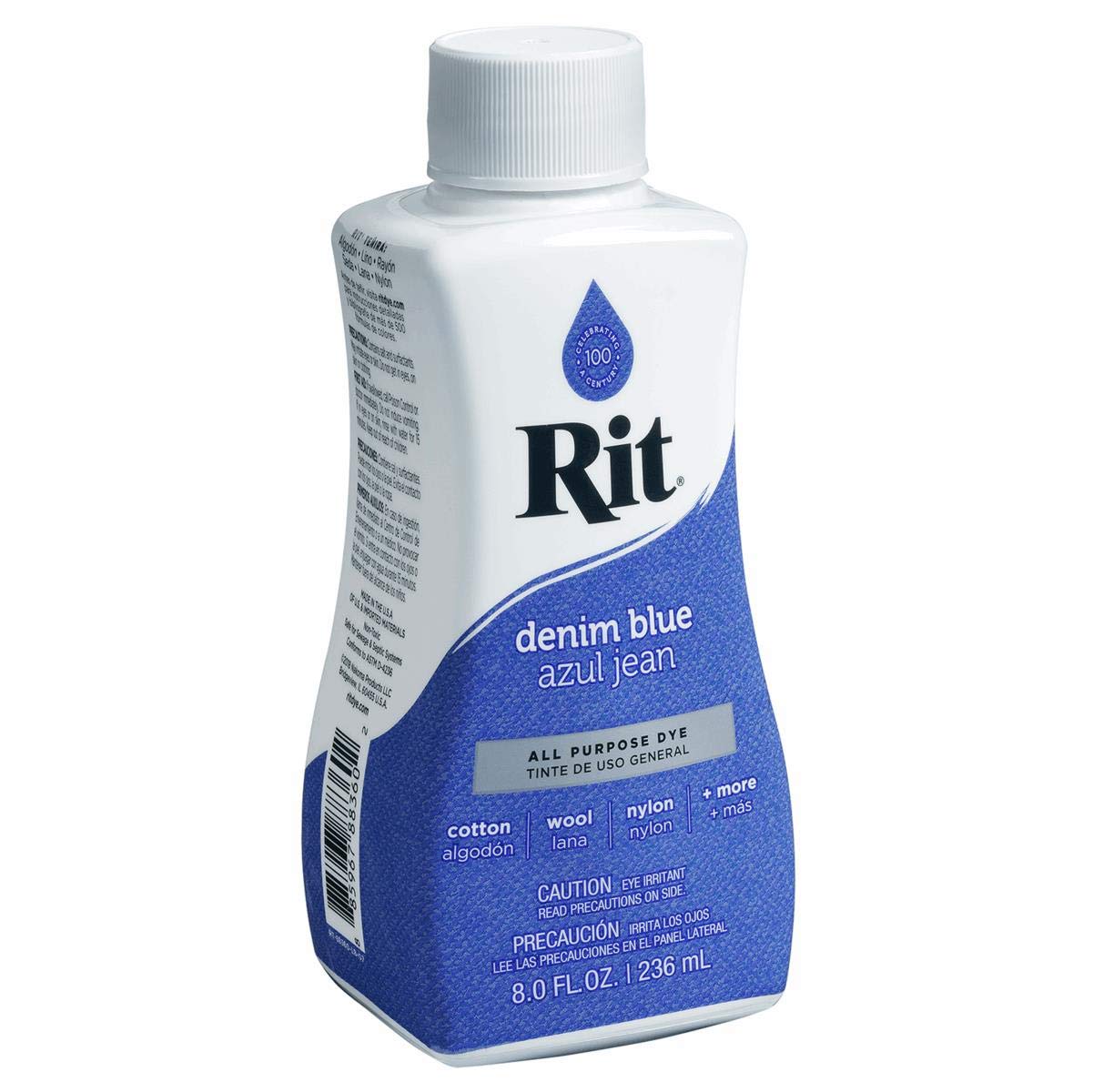 Rit Liquid Fabric Dye Denim Blue 236ml — image 1