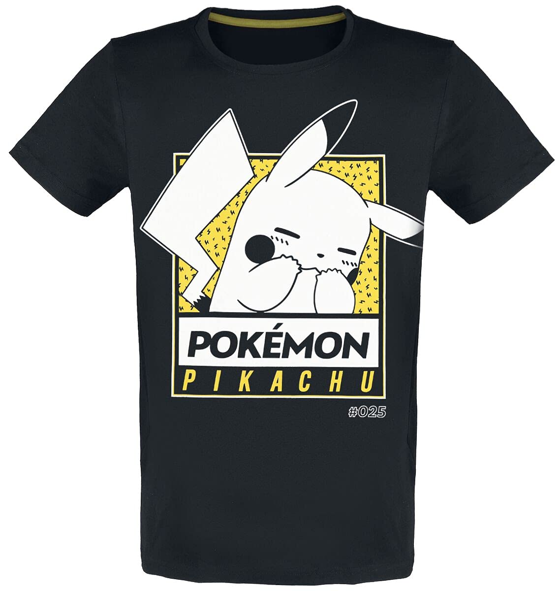 Pokemon Men's Pokémon, Black, One Size