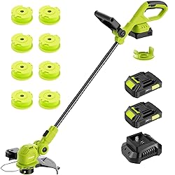 JAGROM 12-inch 20V Cordless String Trimmer with
