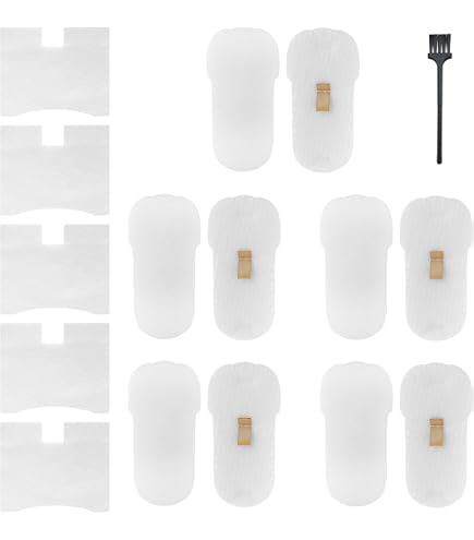 4-teiliges Filter-Set Für Shark Staubsauger – Inkl. Weicher Rolle, Für HZ2000/HZ2002 Modelle