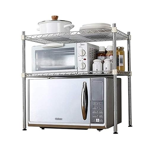 Gjrff Estante de Almacenamiento microondas Estante de la Cocina ...