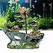 ❤Ywoow❤ Aquarium Ornament Aquarium Landscaping Aquarium Landscaping Decoration Aquarium Fish Tank Landscape Pirate Ship Wreck Ship Decor Resin Boat Ornament (A)thumb 2