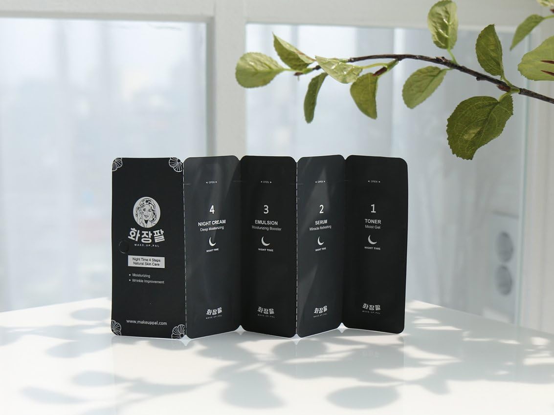 MAKEUP PAL Night time 4-step skincare