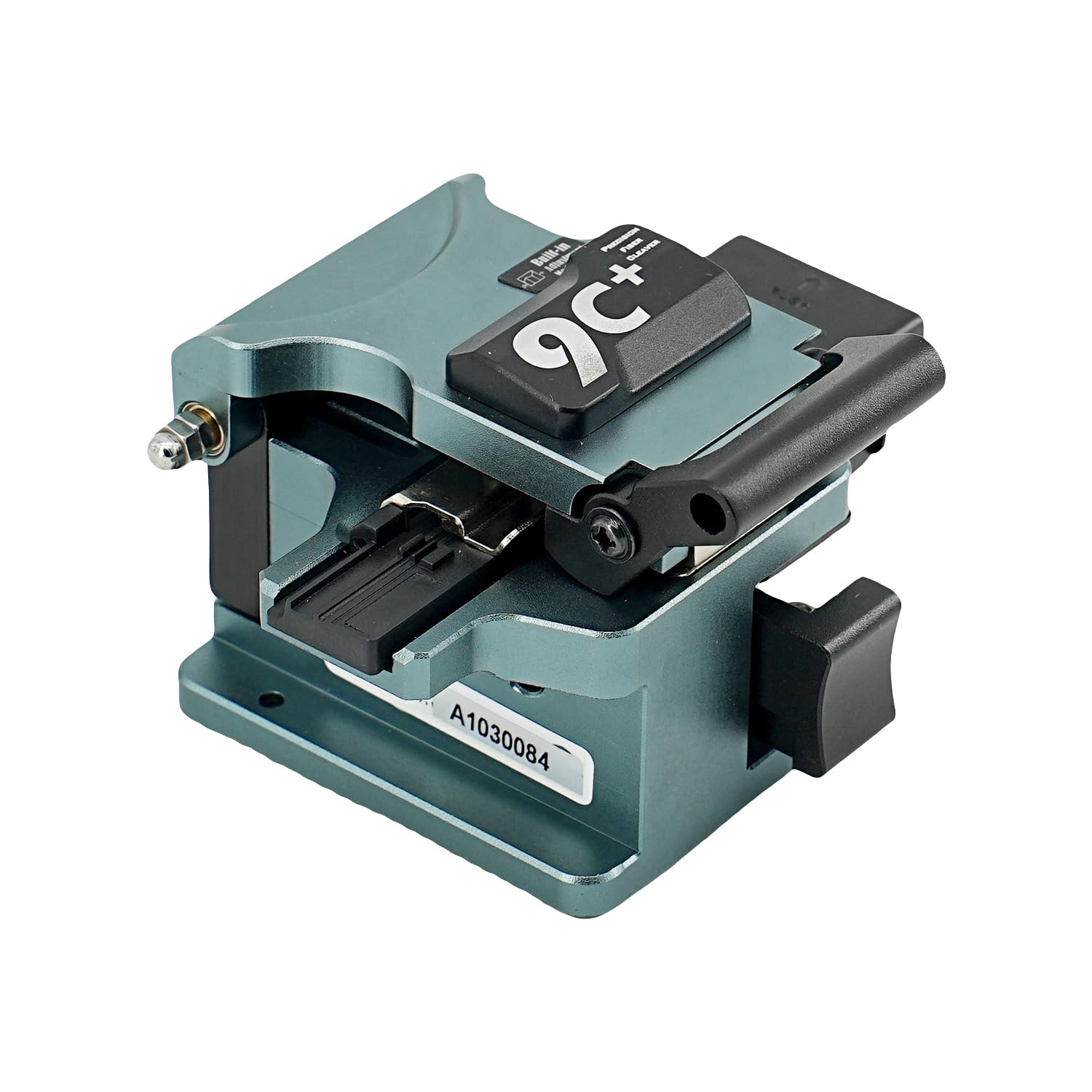 ALLGRIIT 9C+ High Precision Fiber Cleaver with Automatic Blade Rotation and Auto Return, Fiber Cleaver Fiber Optic Cutter with Fiber Holder 3 in 1 24 Cutting Point