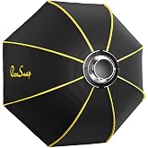 Glow ParaSnap 36" Octa SterlingFibre Bowens Mount Softbox with Advanced Open &amp; Close System, this Parabolic Softbox with Quick Speedring is ideal Speedlight Softbox
