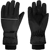 TRIWONDER Kids Ski Snow Gloves Winter Cold Weather Windproof Warm Snowboard Sport Mittens for Boys Girls