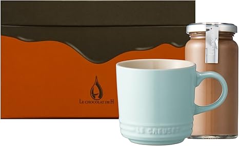 Amazon Co Jp ルクルーゼ マグカップ チョコレート ドリンク ギフトセット 辻口博啓氏コラボレーション ペパーミント 01 079 ホーム キッチン