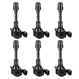 MAYASAF UF349x6 [6 Pack] Ignition Coil for Nissan