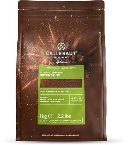 Amazon.com : Cacao Barry Cocoa Powder 100% Cocoa Extra Brute, 2.2