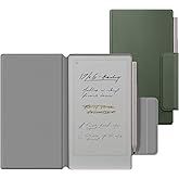 Fintie Case for Remarkable Paper Pro Move 7.3" 2025 Released, Slim Lightweight Leather Book Folio Magnetic Cover Auto-Wake/Sleep with Pen Protective Buckle for 7.3'' Paper Tablet, Alpine Green