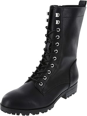 brash lace up boots