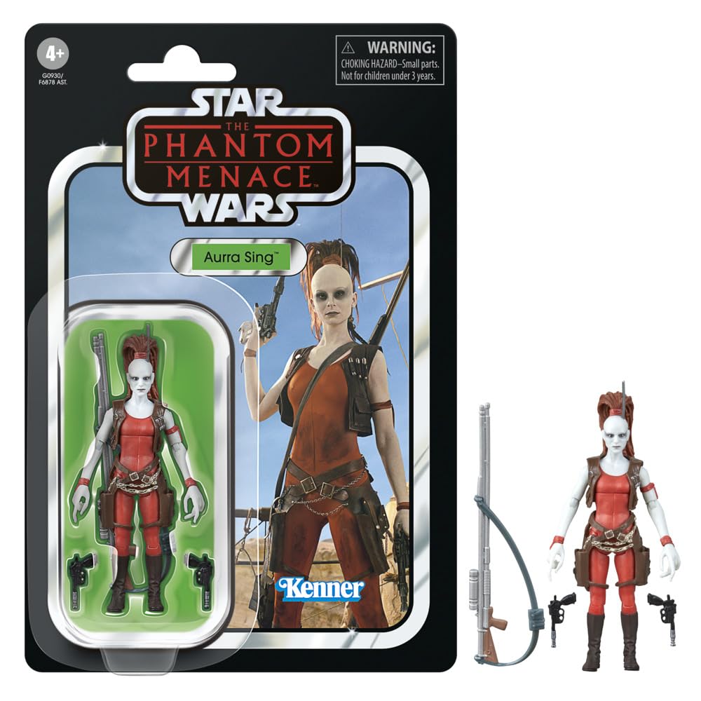 Star Wars The Vintage Collection Aurra Sing, The Phantom Menace 3.75 Inch Action Figure